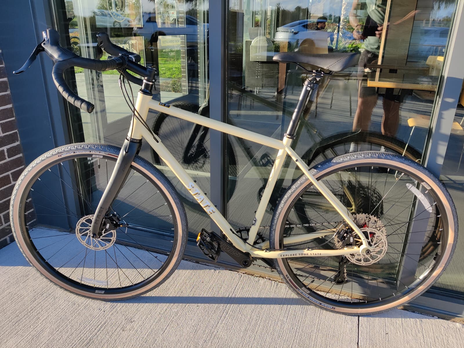 Florida all-road ride at golden hour